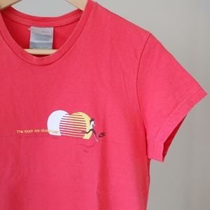 Vintage Nike Graphic T-Shirt Running Large Cotton